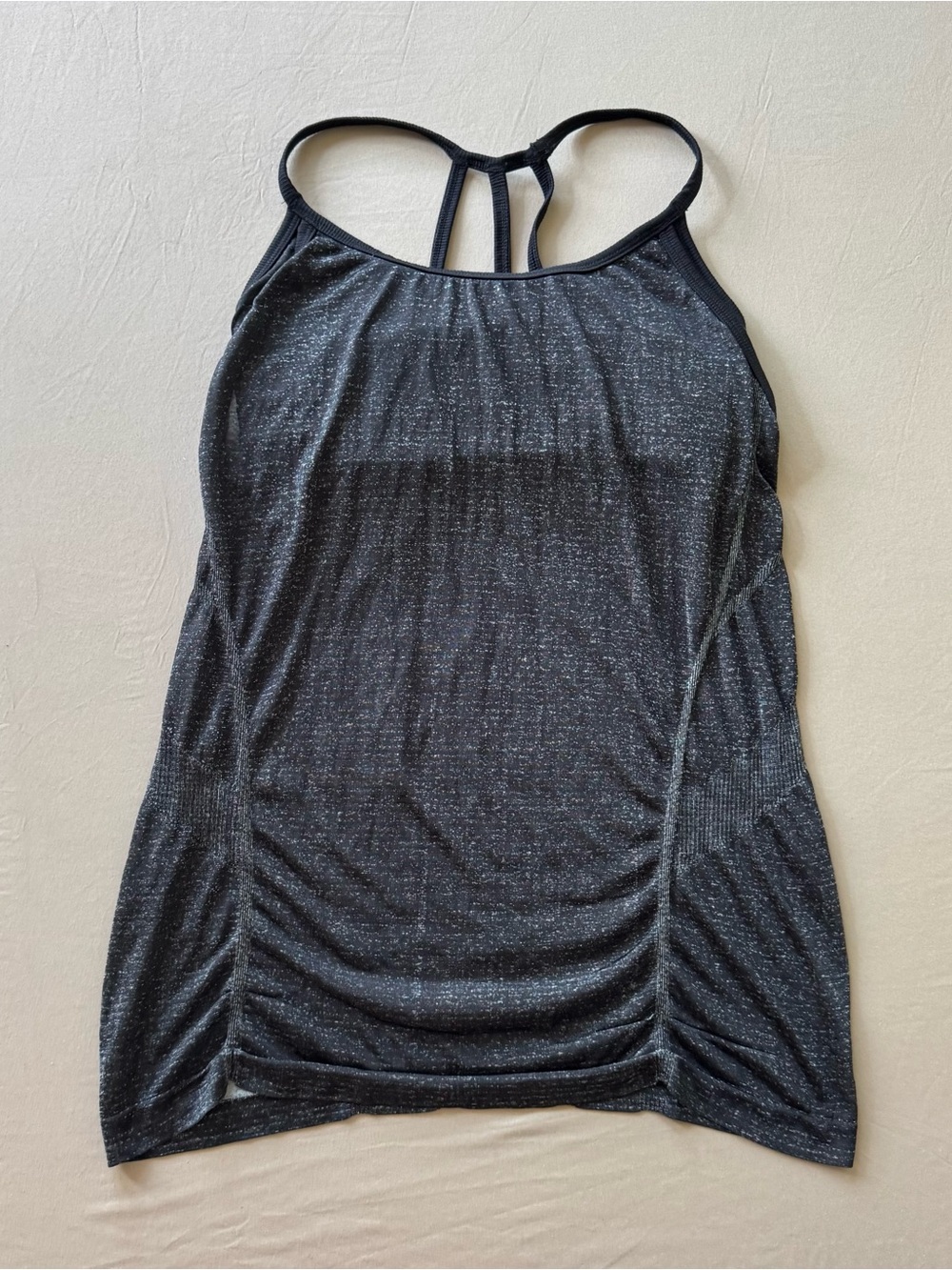 Athleta Crush Metallic Layered Support Tank